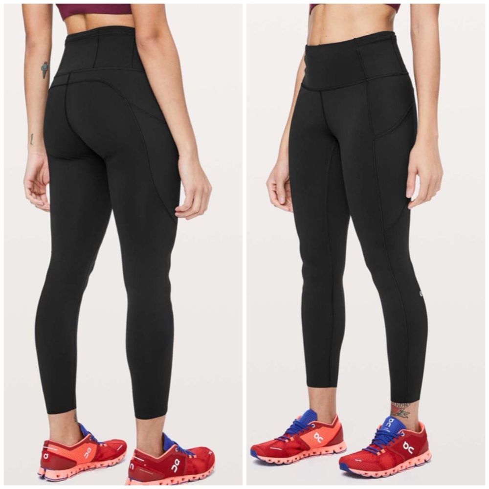 Lululemon Fast And Free Non Reflective Nulux 24” Size 6